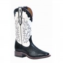 Mens Wide Square toe boots