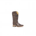 Ladies EXOTIC CAIMAN& OSTRICH boots